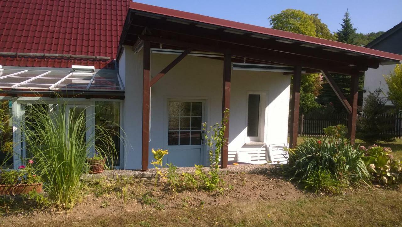 Ferienwohnung Bergblick - Inklusive Bodetal Therme Thale Exterior foto